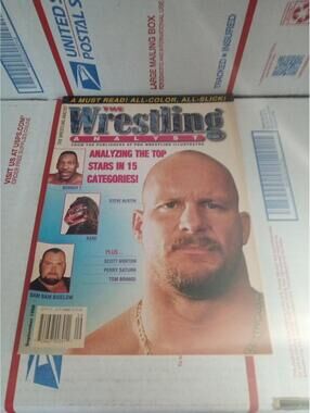 The Wrestling Analyst September 1998 Steve Austin Booker T Bigelow ~ Cb51